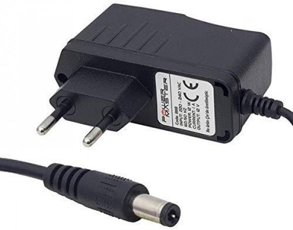 12V 1a Adaptör 5.5x2.5mm - Arduino Uno Uyumlu ürün görseli 1