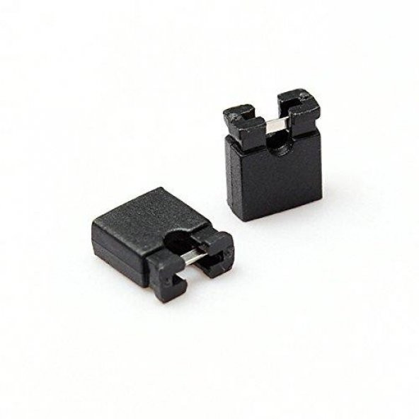 2.54 mm 2 Pin Jumper Header - Siyah Renkli ürün görseli 1