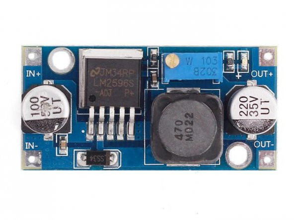Lm2596 Ayarlanabilir Dc/Dc Voltaj Regülatörü Modülü ürün görseli 1
