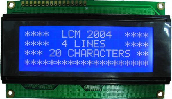 20x04 Lcd Ekran - 4 Satır / 20 Sütun - Resim 2