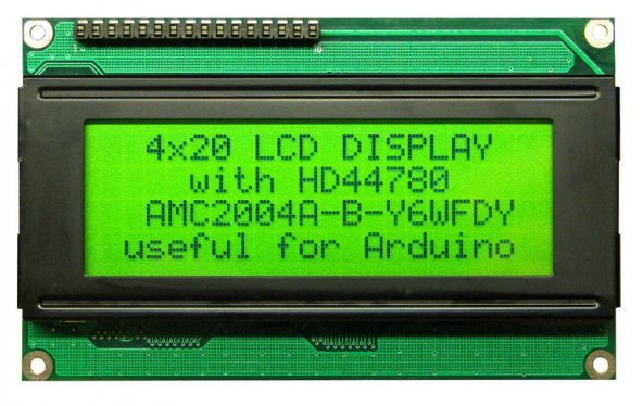 20x04 Lcd Ekran - 4 Satır / 20 Sütun ürün görseli 1
