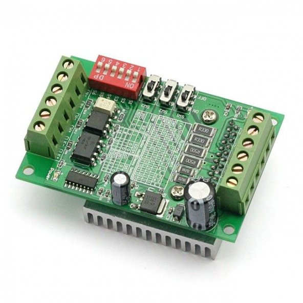 Tb6560 3a Step Motor Sürücüsü, Tek Eksenli /  Stepper Motor Driver,Single Axis Controller,10 Files C ürün görseli 1