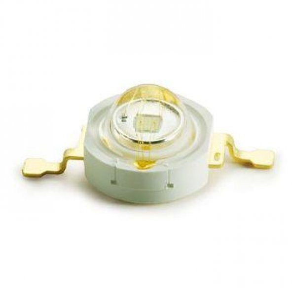 1 W Power Led Kırmızı / 45-50 Lm - Red - Resim 2