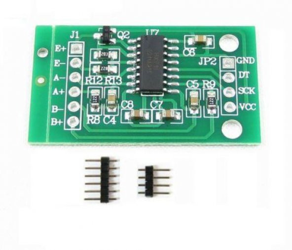 Ağırlık Sensörü Ad Modülü Çift Kanal 24-Bit A / D Dönüştürme Hx711 Wheighing Shieding ürün görseli 1