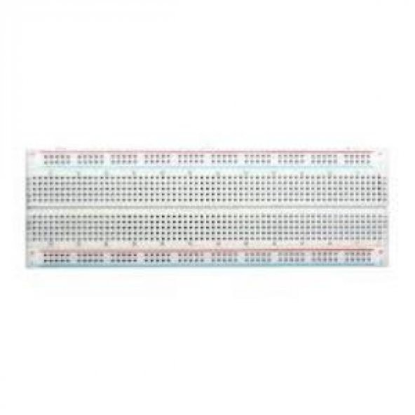 Büyük Boy Breadboard 830 Pin Delikli - Yapışkanlı Model ürün görseli 1