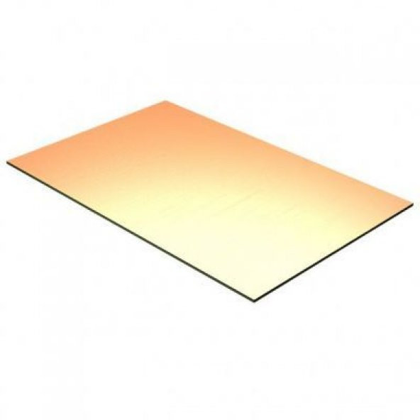 10x15 Cm Tek Taraflı Bakır Plaket ürün görseli 1