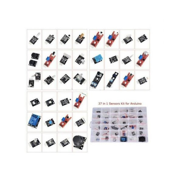37 Parça Arduino Sensör Paketi Kutulu - 37 İn 1 Sensor For Arduino ürün görseli 1
