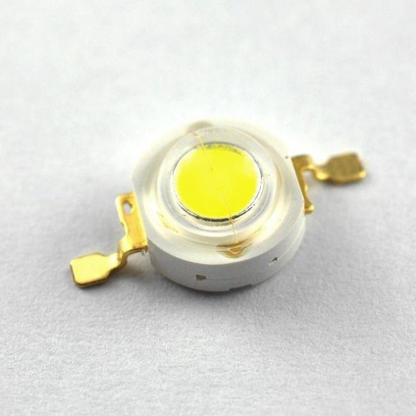 1 W Power Led Beyaz / 80-90 Lm -  White - Resim 3
