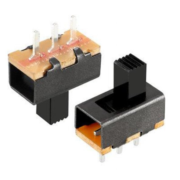 3 Pin On-Off Sürgülü Anahtar - Slide Switch Büyük Boy ürün görseli 1