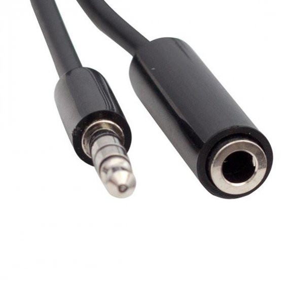 Powermaster 3.5mm Aux Uzatma Kablosu 4 Boğumlu 1.5 Metre ürün görseli 1