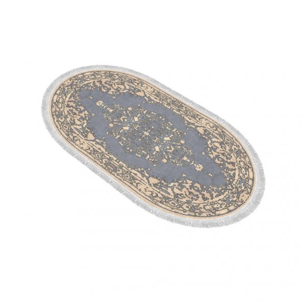 Decoling Safir 7010 Dekoratif Oval Halı - Resim 4