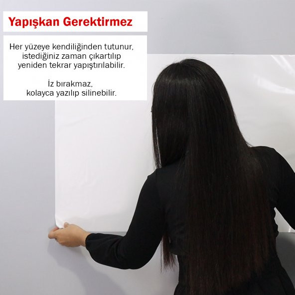 EVBUYA 120 Cm-150 Cm Beyaz Akıllı Kağıt - Resim 2
