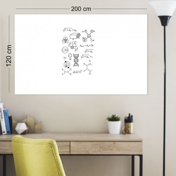 EVBUYA 120 CM-200 CM BEYAZ AKILLI KAĞIT ( 1 Alana 1 Bedava ) ürün görseli 1