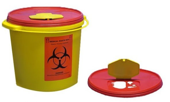 DELİCİ KESİCİ ATIK KUTUSU 5 LT 10 ADET ÜCRETSİZ KARGO ürün görseli 1