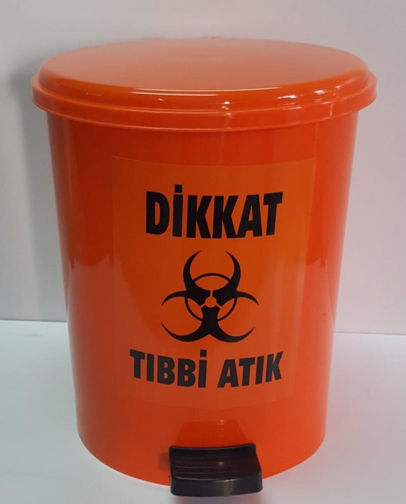 TIBBİ ATIK KOVASI PEDALLI 25 LT ÜCRETSİZ KARGO ürün görseli 1