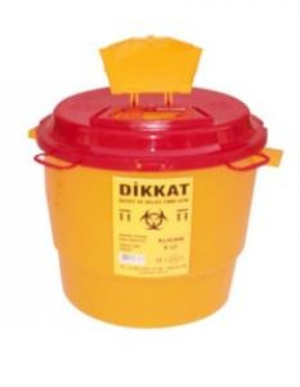 TIBBİ ATIK KUTUSU 3 LT 10 ADET ÜCRETSİZ KARGO ürün görseli 1