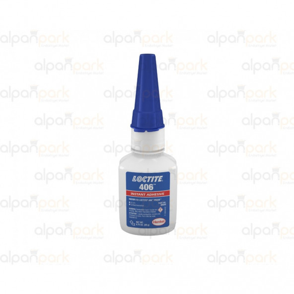 LOCTİTE 406 - 20GR - HIZLI YAPIŞTIRICI - PLASTİK VE KAUÇUK ürün görseli 1
