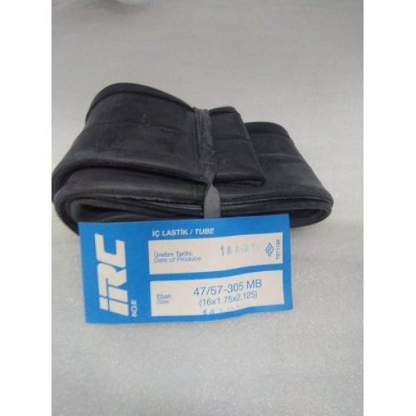 Irc 16x1.75x2.125 İç Lastik ürün görseli 1