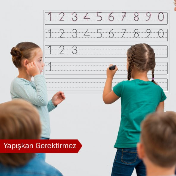 EVBUYA RAKAM ÇALIŞMASI AKILLI KAĞIT ürün görseli 1