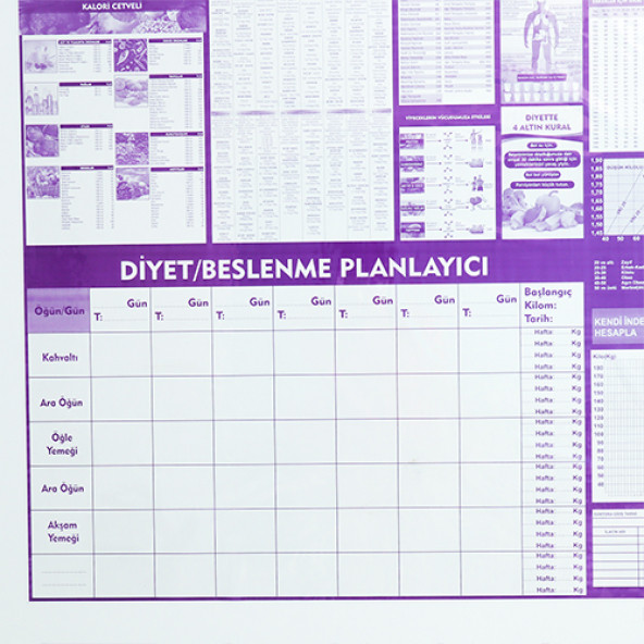 EVBUYA DİYET & BESLENME AKILLI KAĞIT - Resim 4
