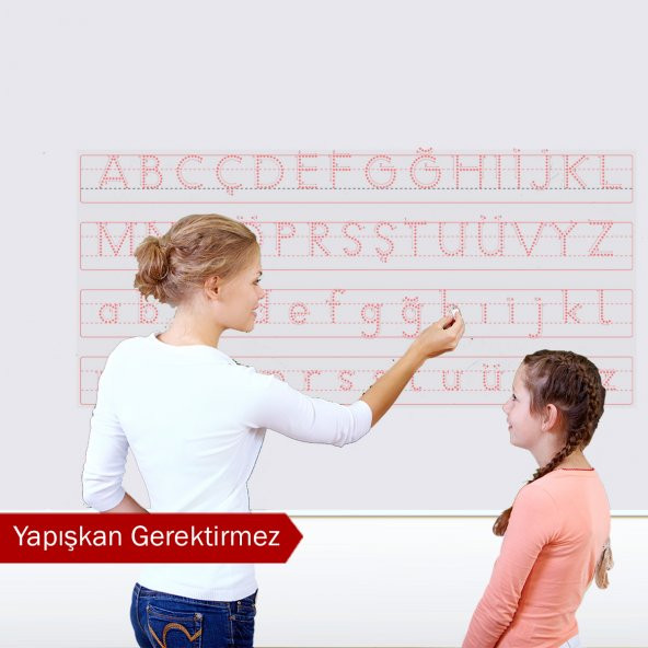 EVBUYA HARFLİ KLAVUZ ABCDE….abcde AKILLI KAĞIT ürün görseli 1