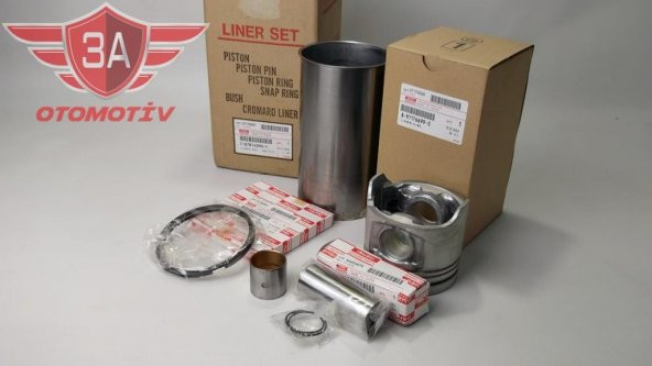 Isuzu D-Max Piston Segman Gömlek Kiti 3000cc Orjinal (4JH1) ürün görseli 1