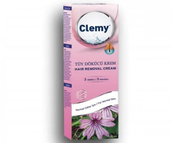 Clemy Tüy Dökücü Krem 100 Ml bayan ürün görseli 1