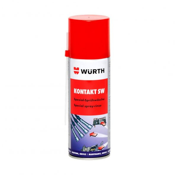 Würth Kontakt SW Yıkama Spreyi 200 ML Special Spray Rinse ürün görseli 1