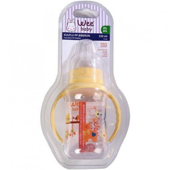 Wee Baby Kulplu PP Biberon 150 ml 744 ürün görseli 1