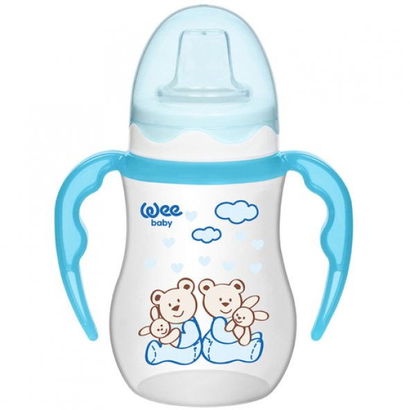 Wee Baby 754 Akıtmaz Kulplu PP Bardak 250 ml ürün görseli 1