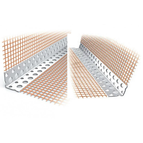 PVC FİLELİ KÖŞE PROFİLİ ürün görseli 1