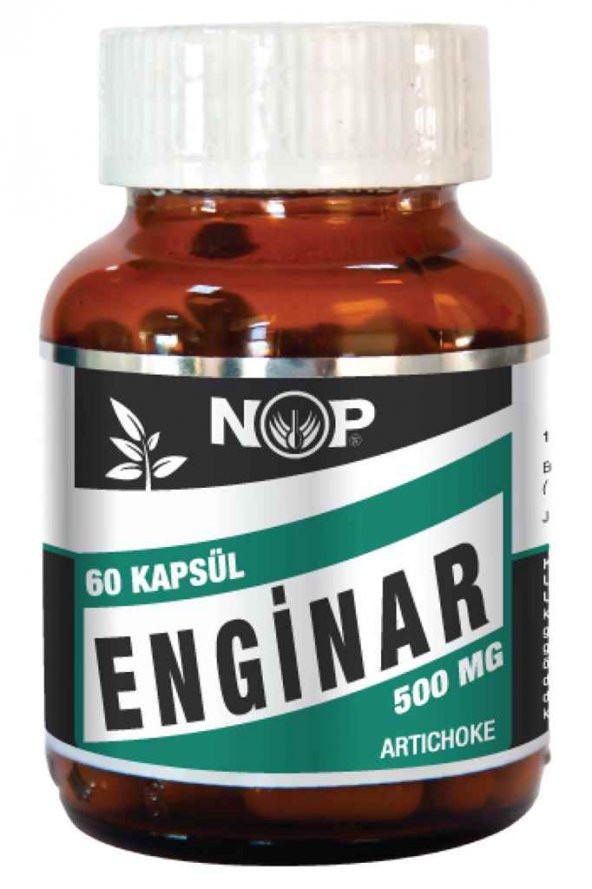 NOP Enginar 60 Kapsül 500 mg Artichoke 60 Kapsül ürün görseli 1