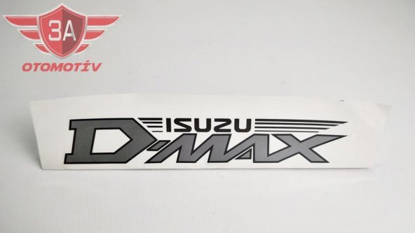 Isuzu D-Max Çamurluk Yazısı D-Max Etiket ürün görseli 1