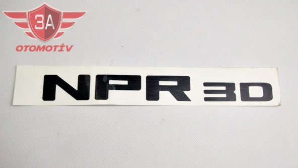 Isuzu NPR 3D Yazısı Etiket ürün görseli 1