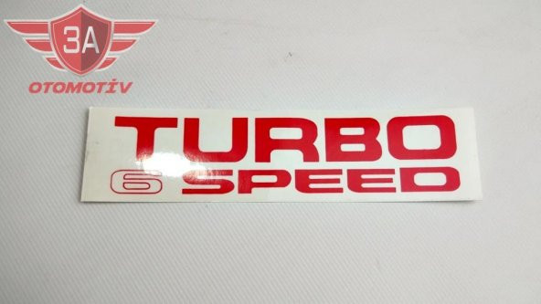Isuzu NQR Turbo 6 Speed Yazısı Etiket ürün görseli 1
