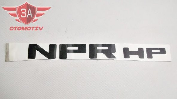 Isuzu NPR HP Yazısı Etiket ürün görseli 1