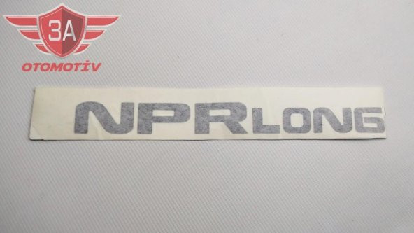 Isuzu NPR Long Yazısı Etiket ürün görseli 1