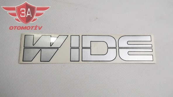 Isuzu Nkr WİDE Yazısı Gri ürün görseli 1