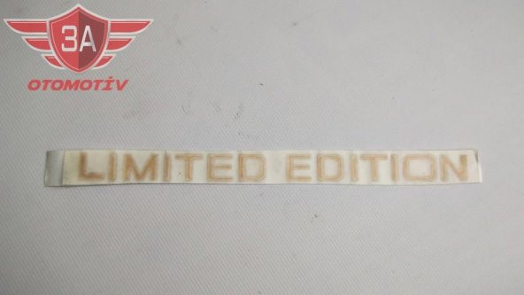 Isuzu D-Max LIMITED EDITION Yazısı ürün görseli 1