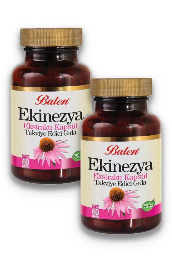 Balen Ekinezya Ekstraktı - Vitamin C 375 mg 2 x 60 Kapsül ürün görseli 1