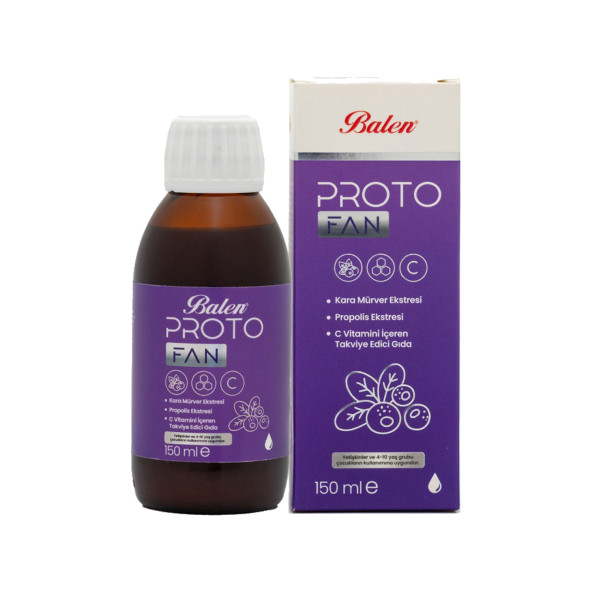 Balen Protofan Propolis Kara Mürver Ekst. Vitamin-C 150 ml ürün görseli 1