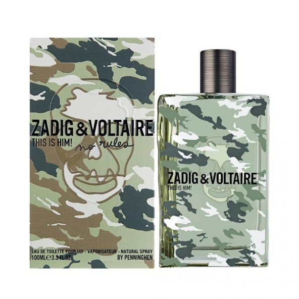 Zadig & Voltaire This Is Him! No Rules EDT 100 ml Erkek Parfüm ürün görseli 1