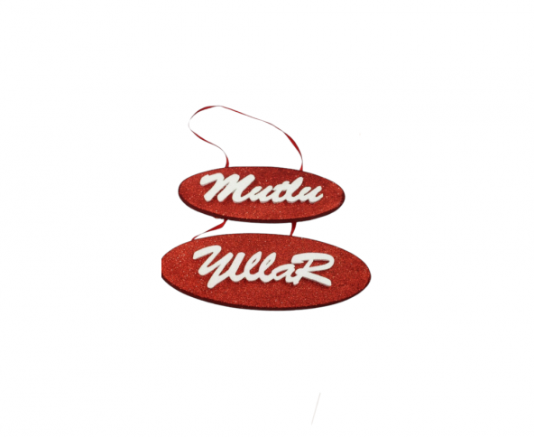 YILBAŞI STRAFOR MUTLU YILLAR 2Lİ - Resim 2