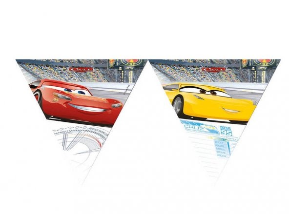 CARS BAYRAK SET (2,3M) ürün görseli 1
