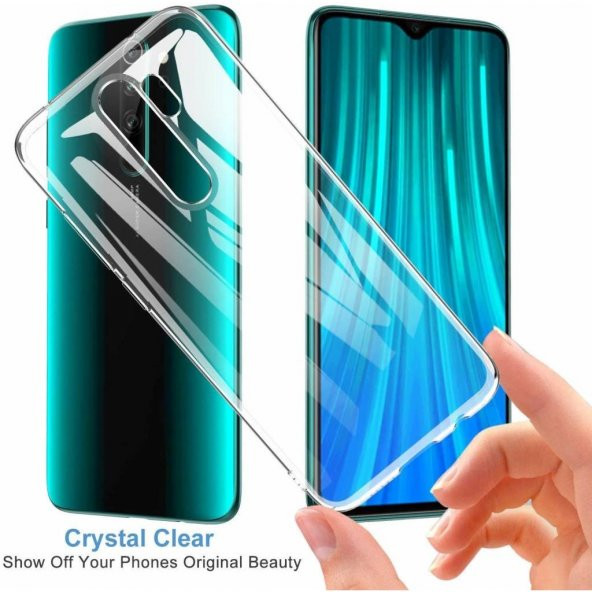 Oppo A5-A9 2020 Şeffaf Kalite Sararmaz İnce Esnek Silikon Kılıf ürün görseli 1