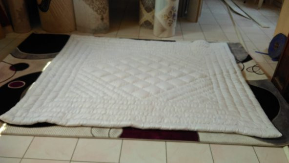 Slikon yorgan, pafy 195x215 Çift kişilik, yıkanabilir, boncuk ürün görseli 1