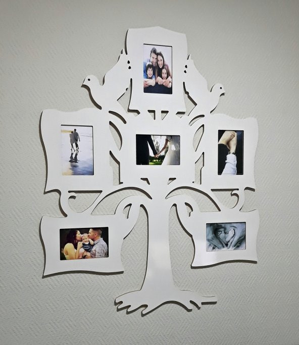 Ahşap Soy Ağacı Fotoğraf,Resim Çerçevesi Çerçeve-04301byz ürün görseli 1