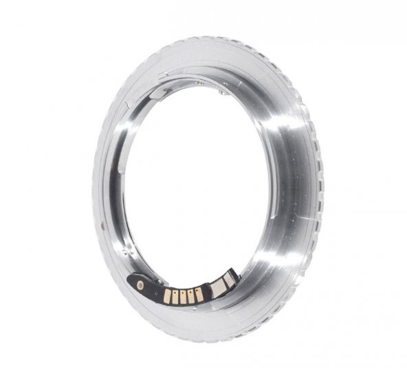 Canon EOS için AF Confrim M42 Lens Adaptörü Metal (Çipli) ürün görseli 1