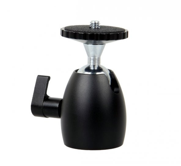 DSLR / SLR, LCD Monitör, Flaş İçin Mini Kafa, Mini Ball Head ürün görseli 1