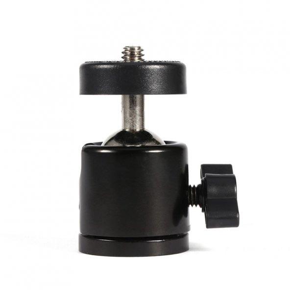 DSLR / SLR, LCD Monitör, Flaş İçin Mini Kafa, Mini Ball Head A ürün görseli 1